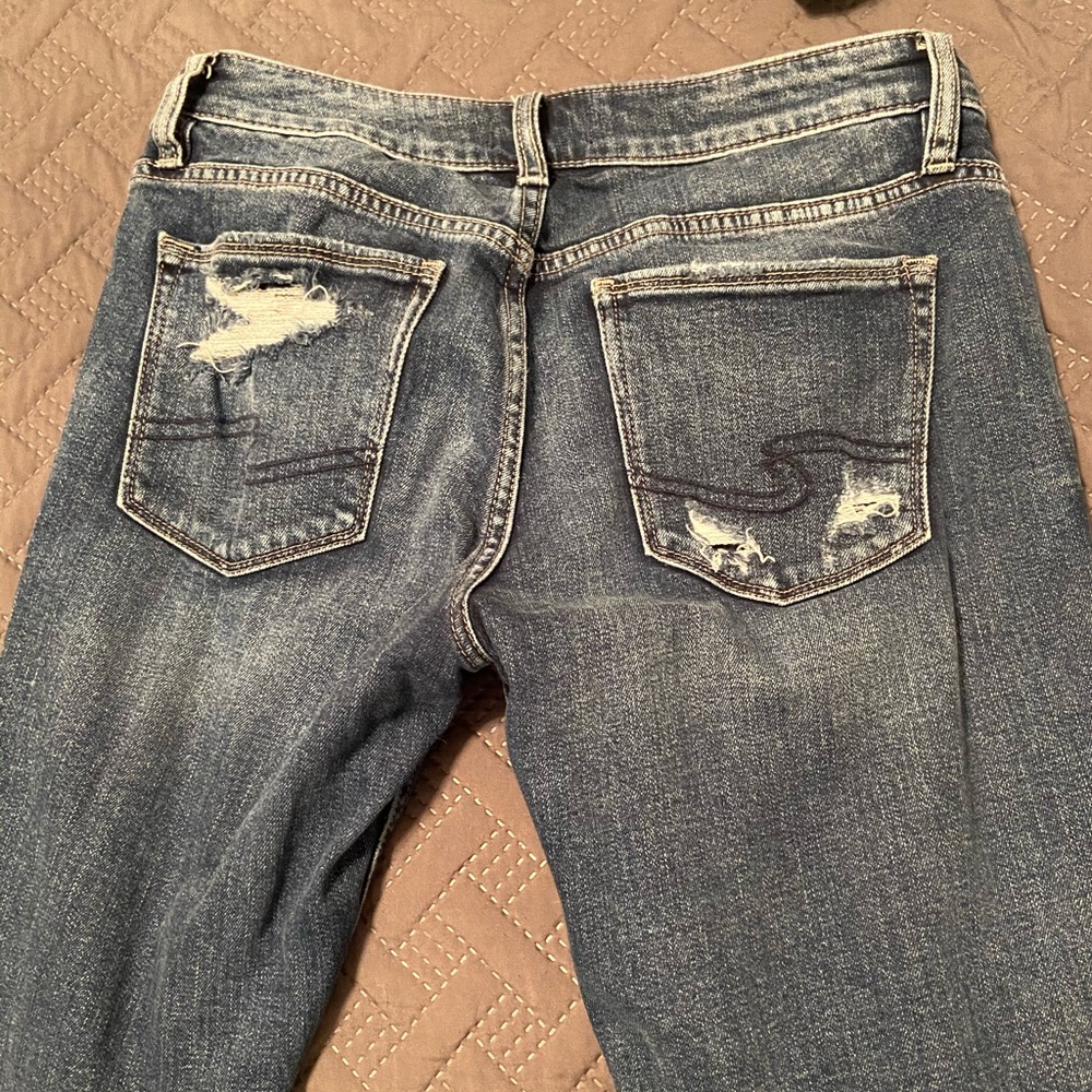 Silver Boyfriend jeans